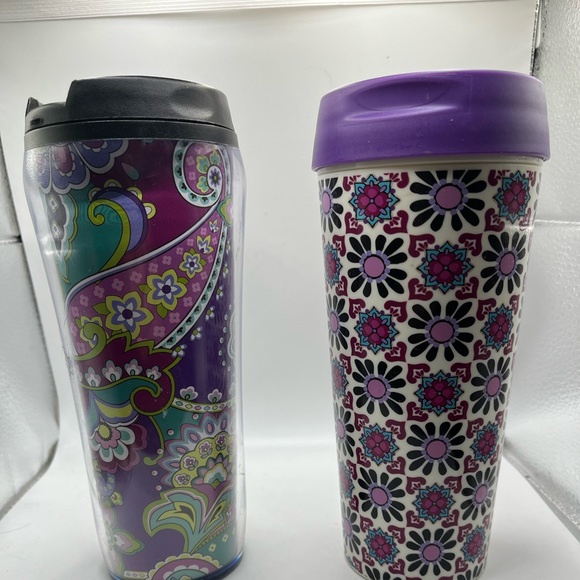 Vera Bradley Other - Lot of two Vera Bradley, coffee, and water cups